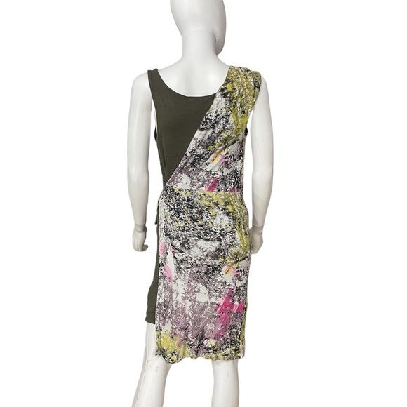 LEIFSDOTTIR Olive Abstract Dress - Picture 4 of 10